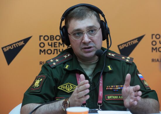 2018 Army International Military and Technical Forum. Day two