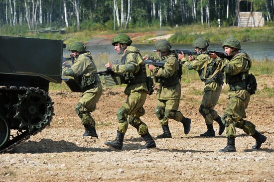 2018 Army International Military and Technical Forum. Day two