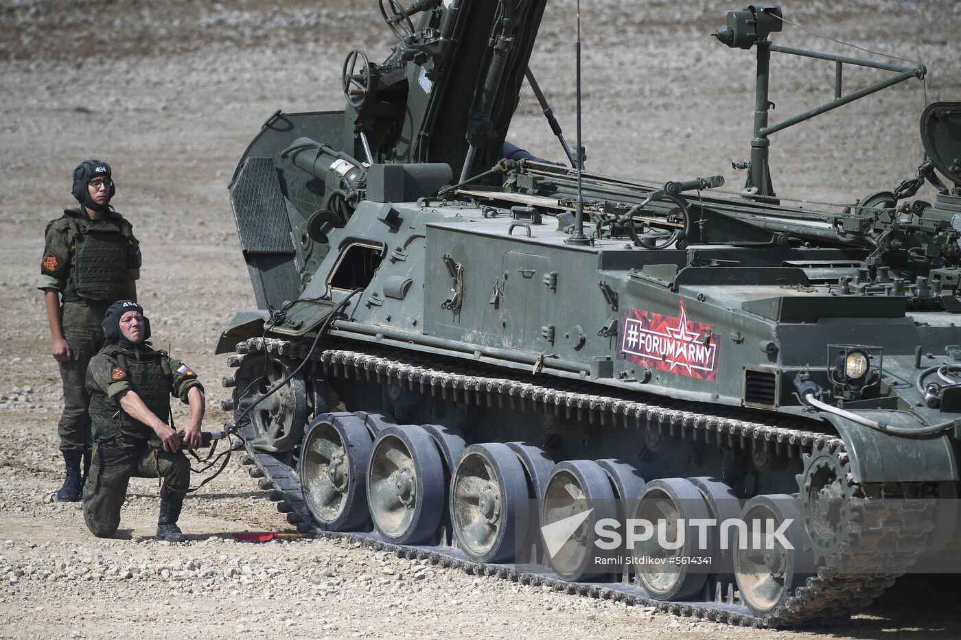 2018 Army International Military and Technical Forum. Day two