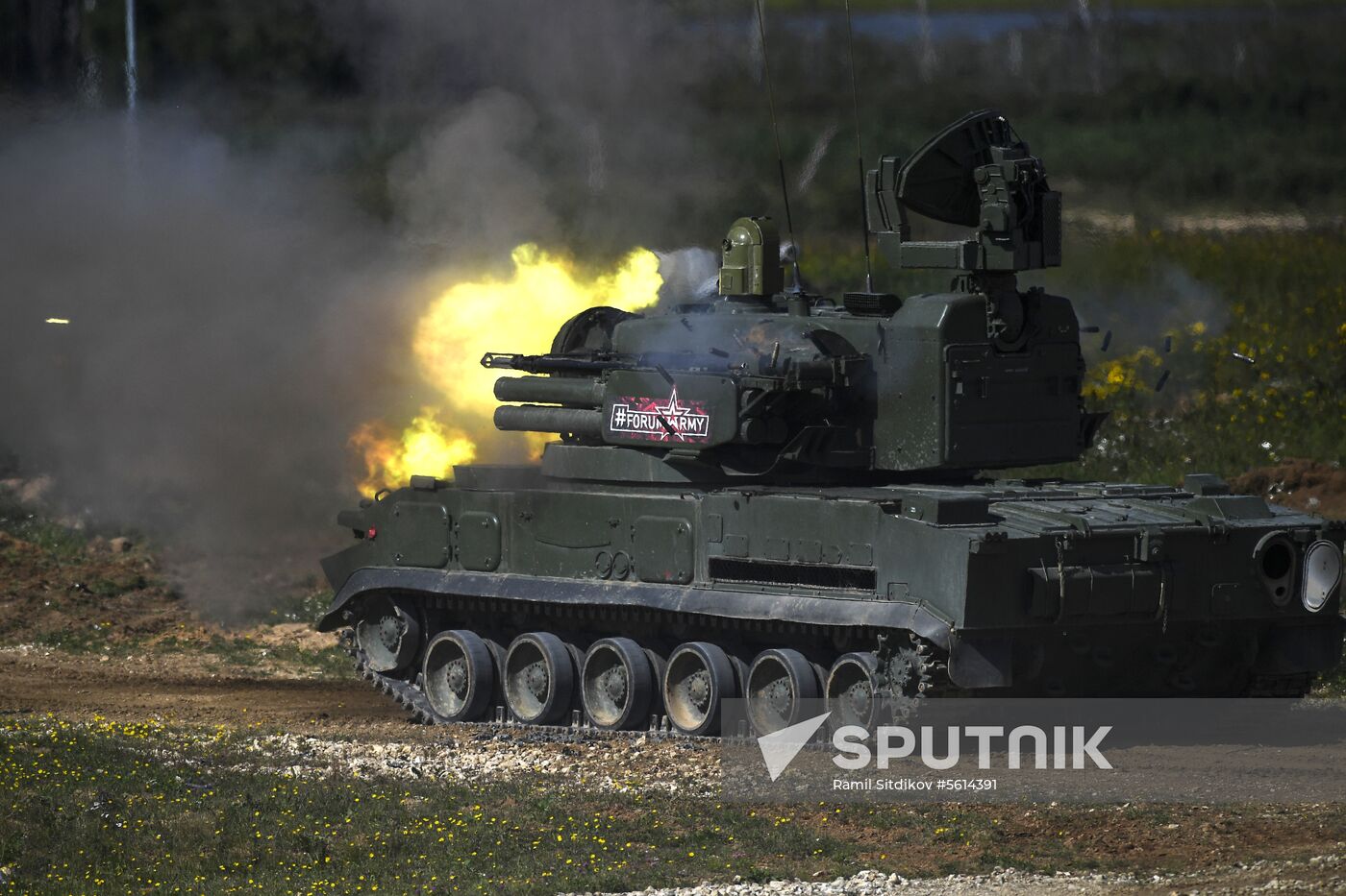 2018 Army International Military and Technical Forum. Day two