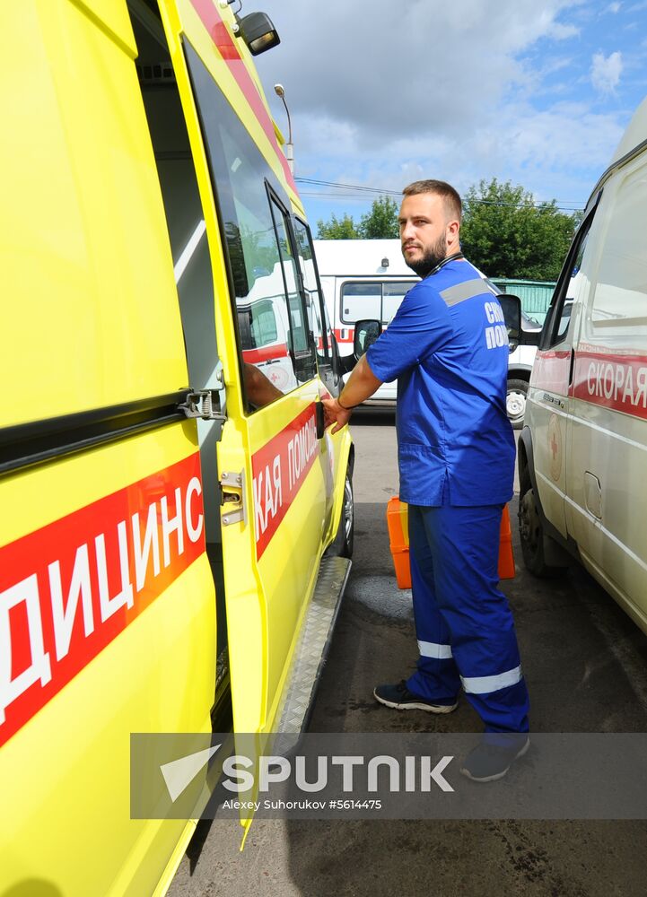 Ambulance station in Tambov