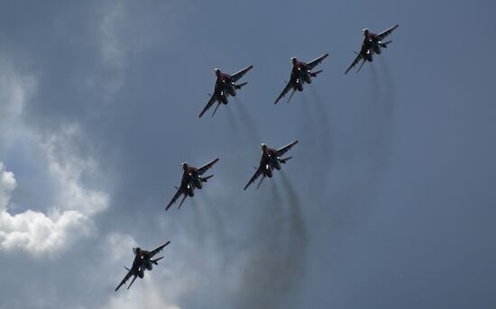 2018 Army International Military and Technical Forum. Day two