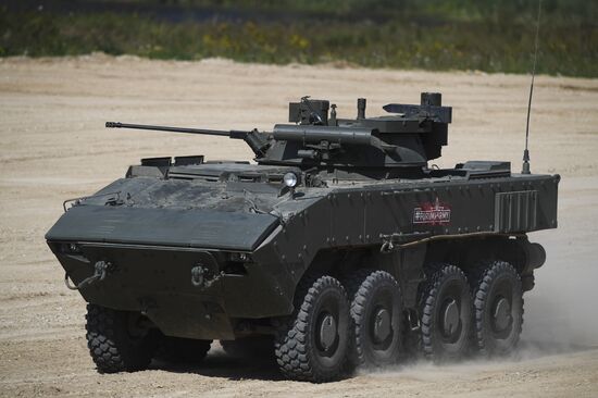 2018 Army International Military and Technical Forum. Day two