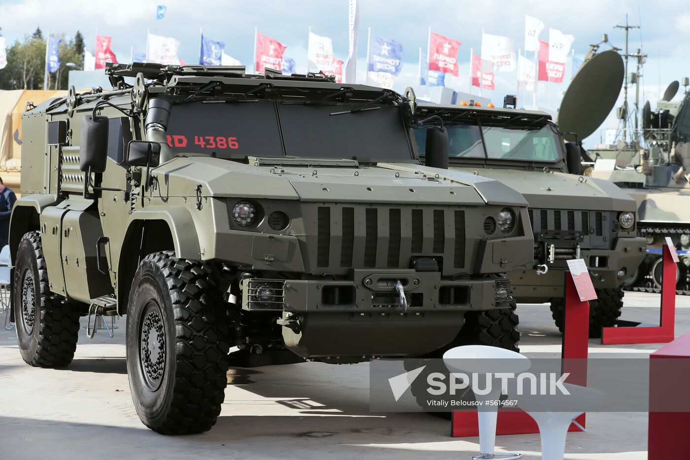 2018 Army International Military and Technical Forum. Day two
