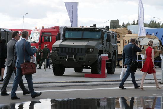 2018 Army International Military and Technical Forum. Day two
