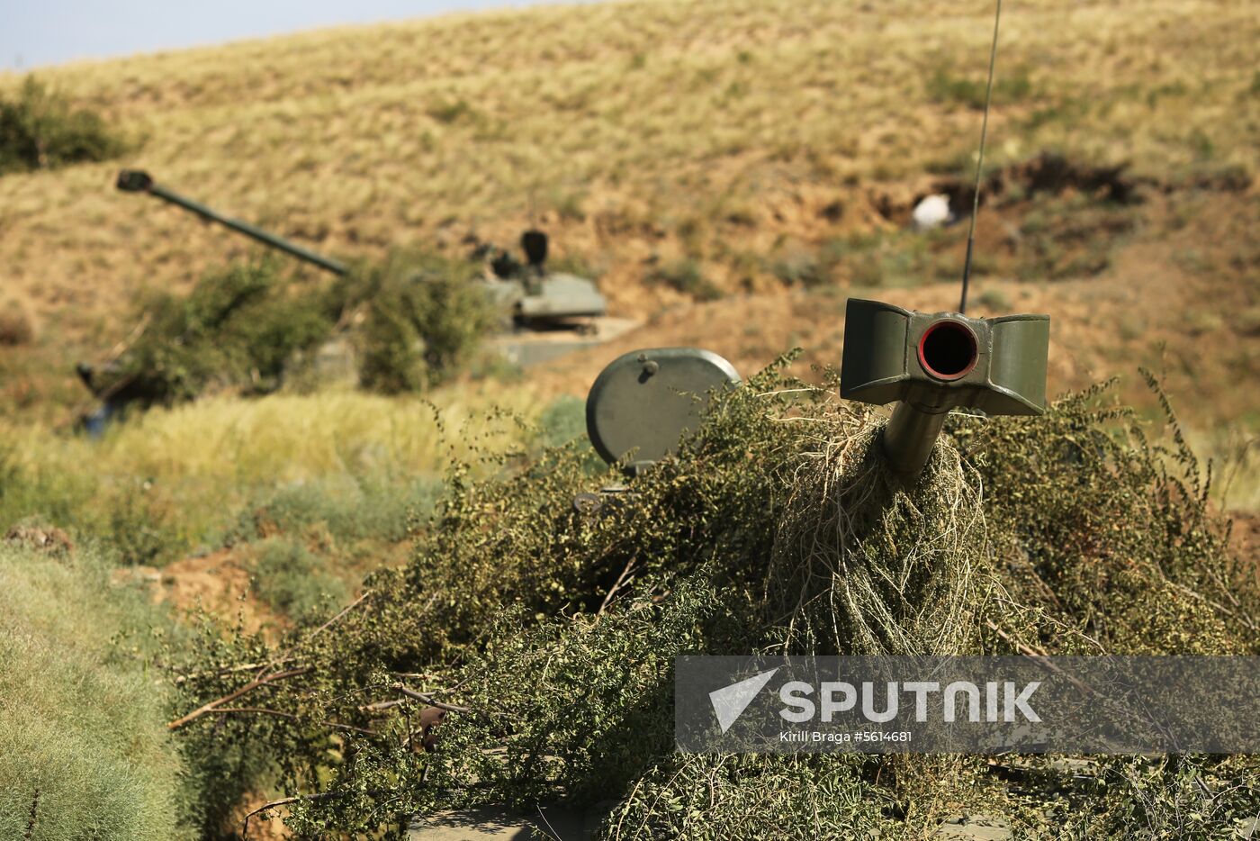 Exercises of South Military District in Volgograd Region