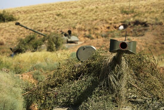 Exercises of South Military District in Volgograd Region