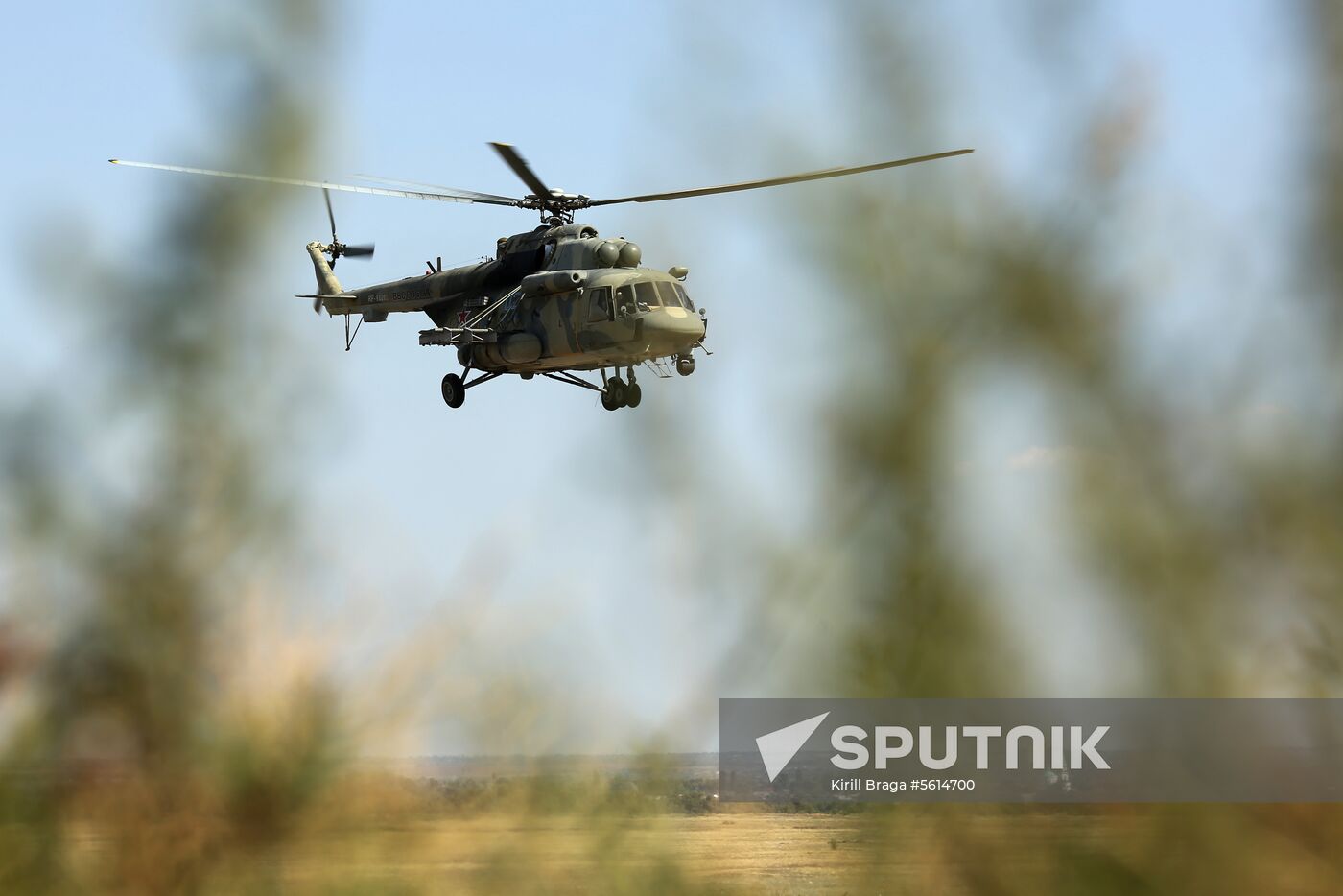 Exercises of South Military District in Volgograd Region