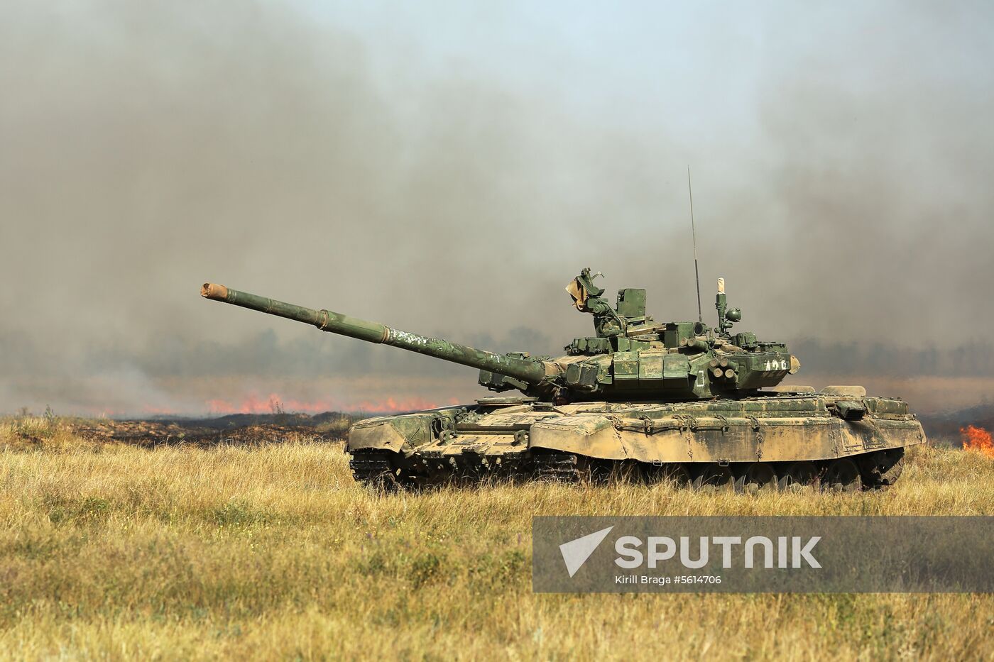 Exercises of South Military District in Volgograd Region