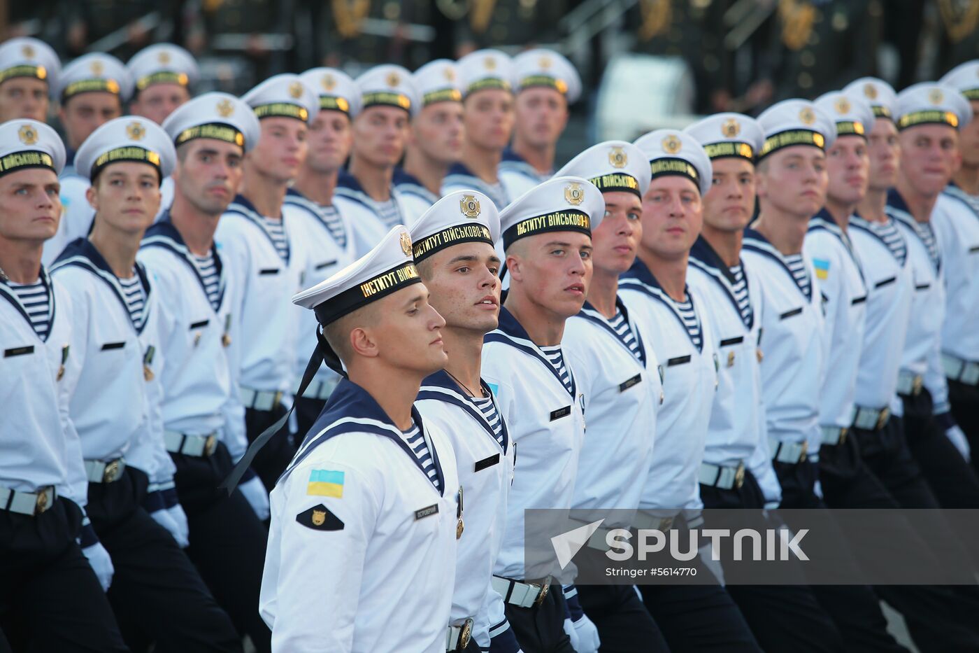 General rehearsal of military parade to mark Ukraine's Independence Day
