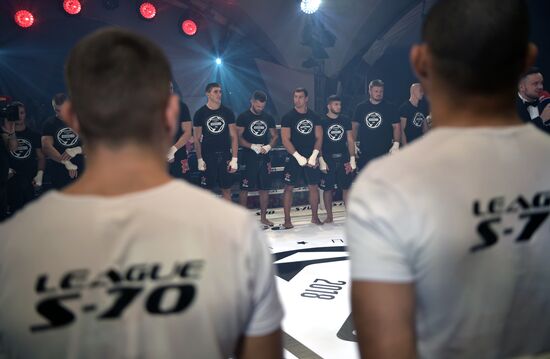 Vladimir Putin attends international combat sambo tournament