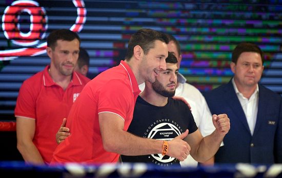Vladimir Putin attends international combat sambo tournament