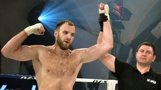 Vladimir Putin attends international combat sambo tournament