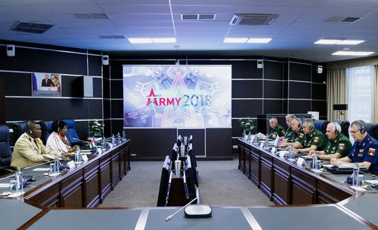 Army 2018 International Military and Technical Forum. Day one