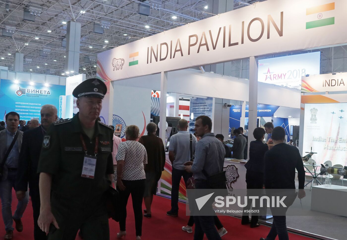 4th Army 2018 International Military Technical Forum. Day three