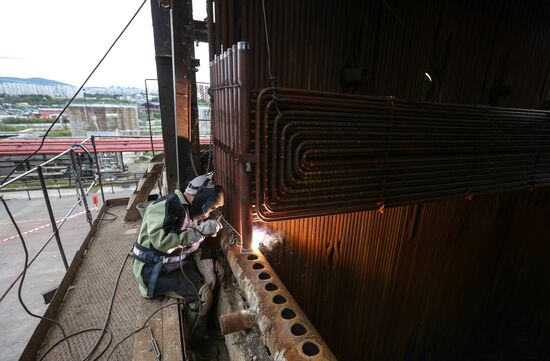Preparing for heating season in Murmansk