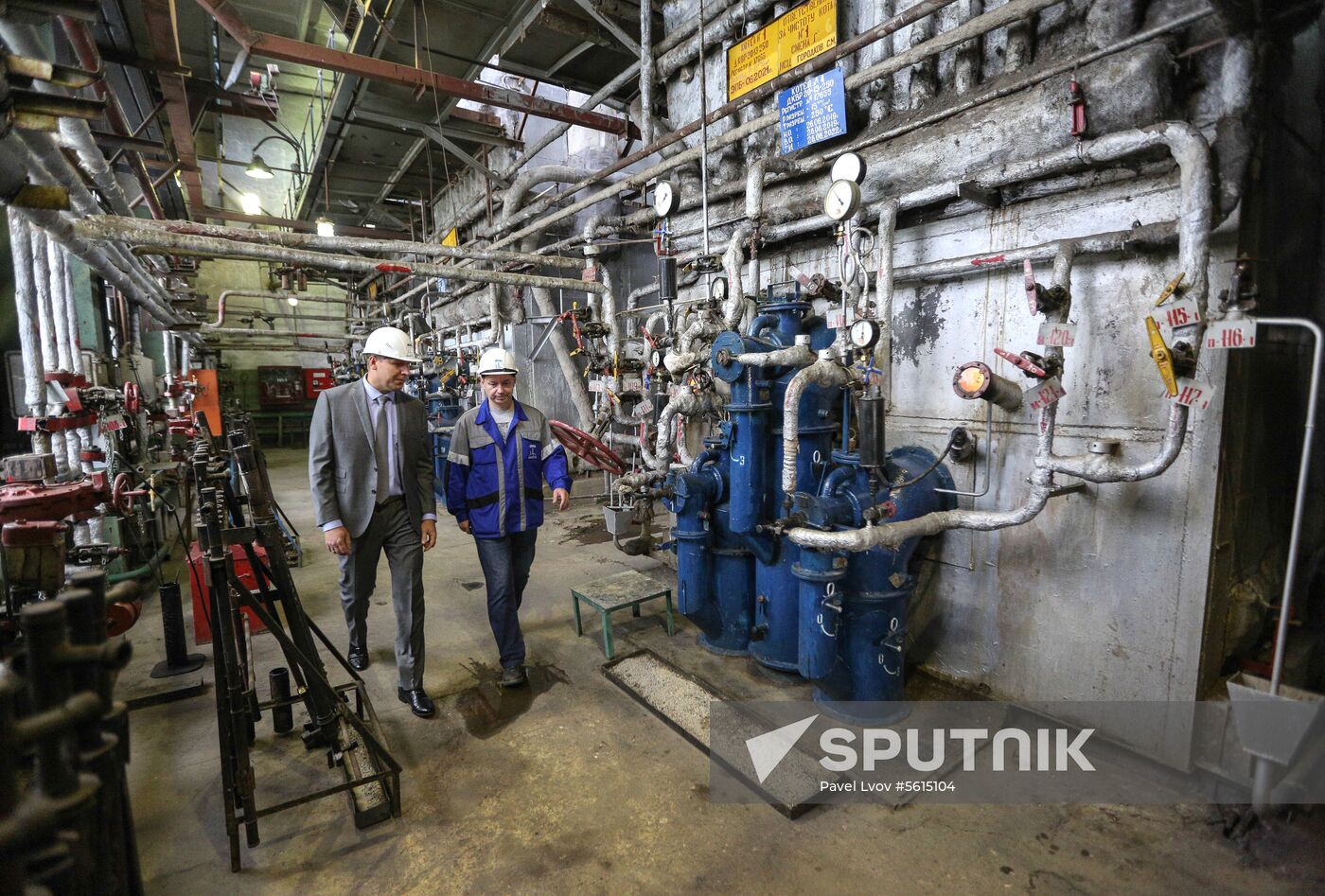 Preparing for heating season in Murmansk