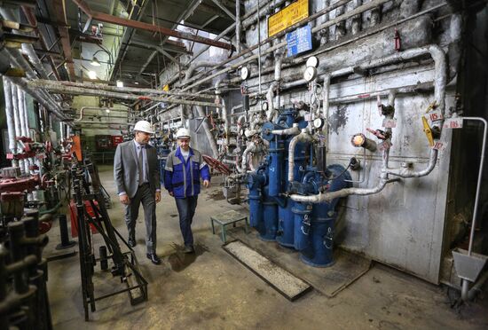 Preparing for heating season in Murmansk