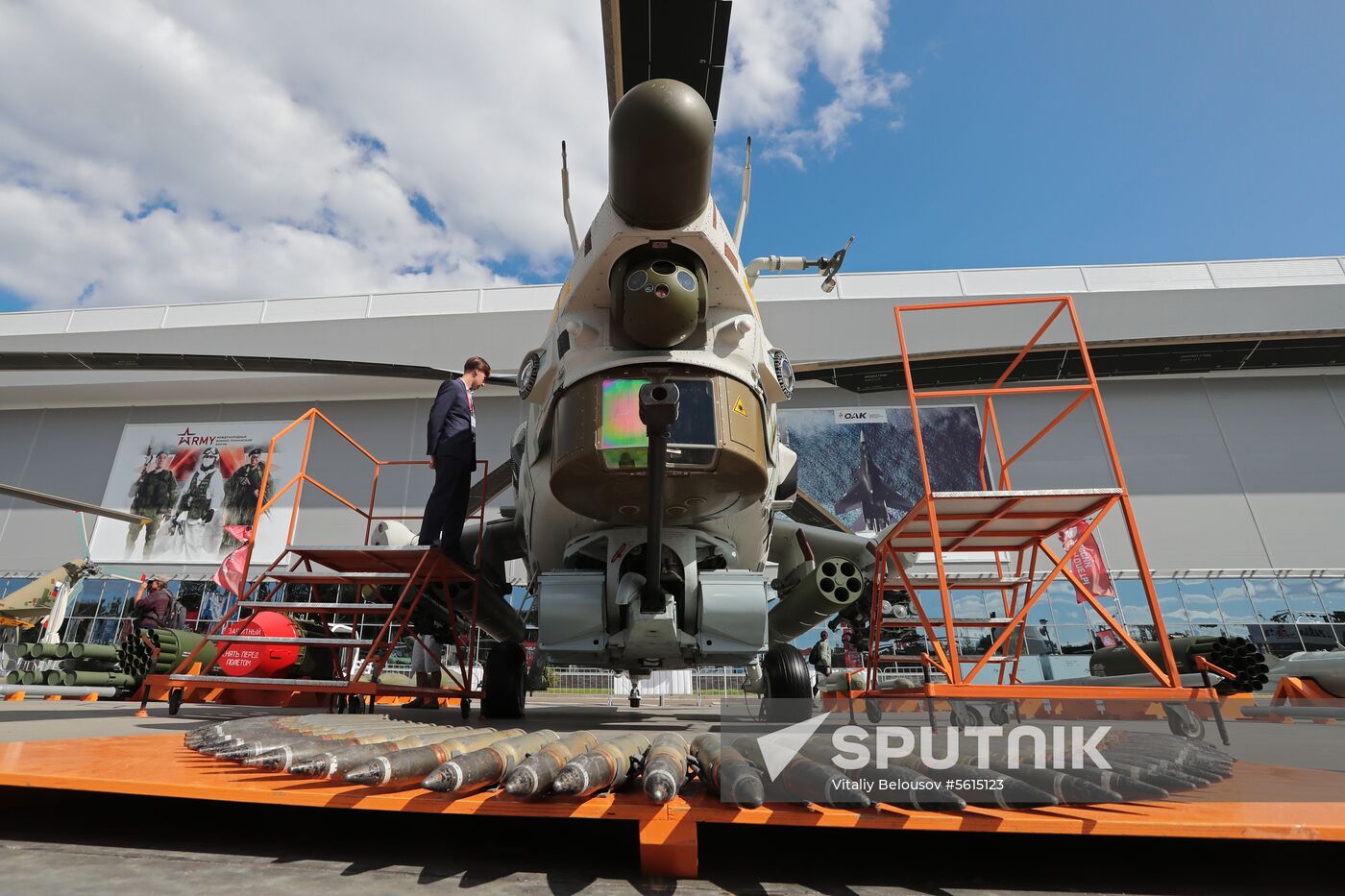 4th Army 2018 International Military Technical Forum. Day three