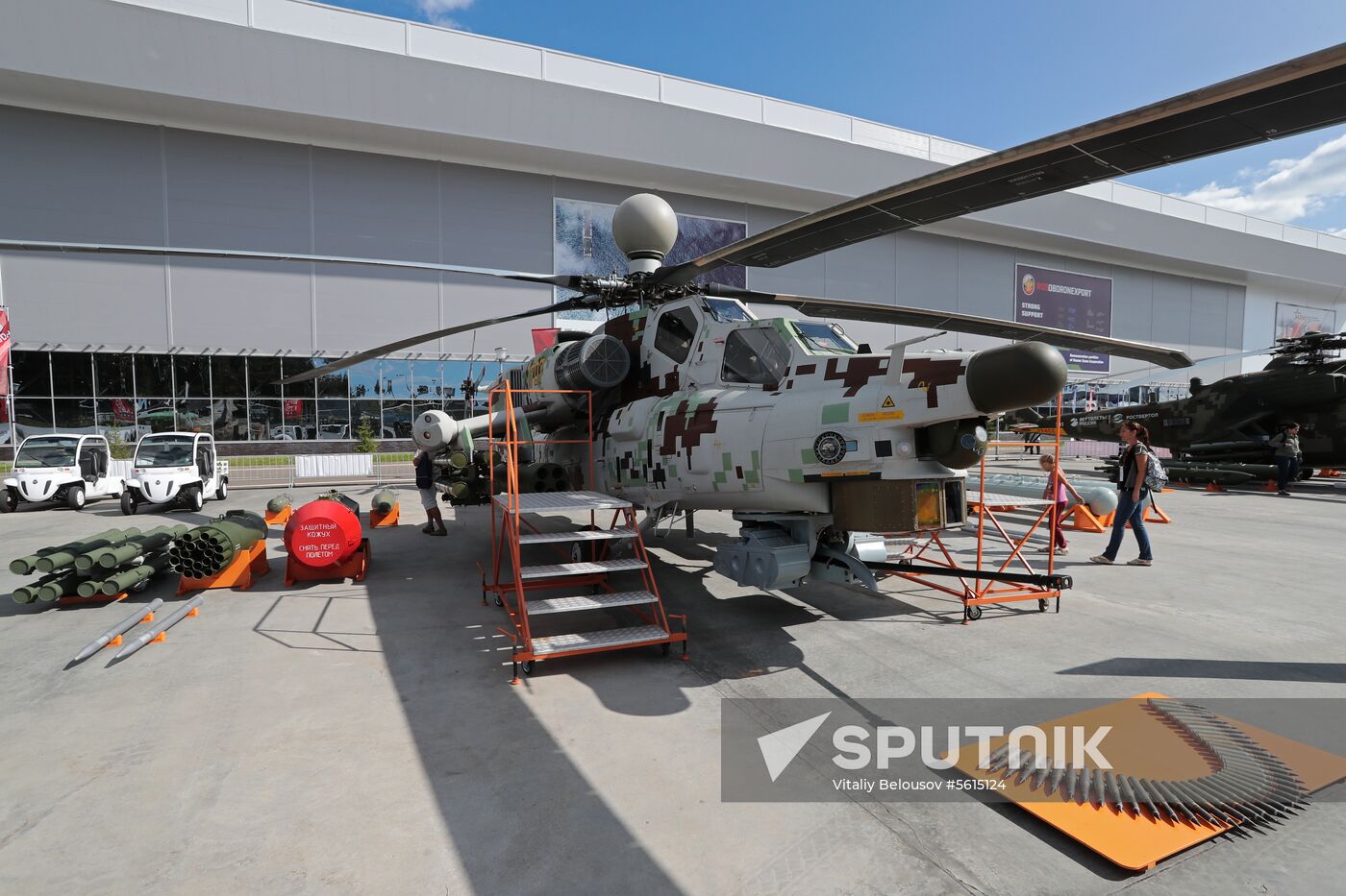4th Army 2018 International Military Technical Forum. Day three