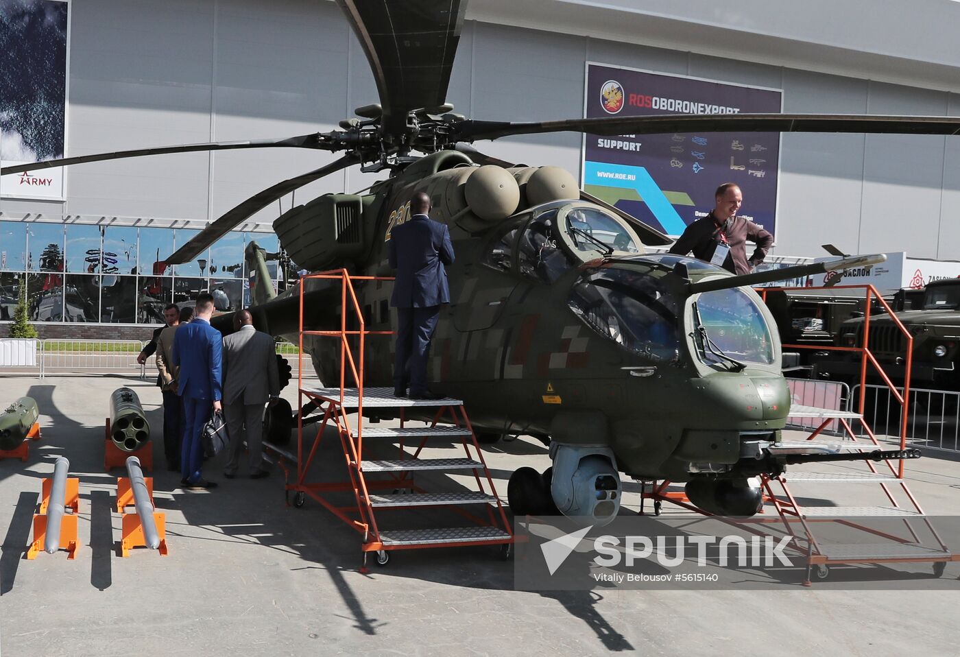 4th Army 2018 International Military Technical Forum. Day three