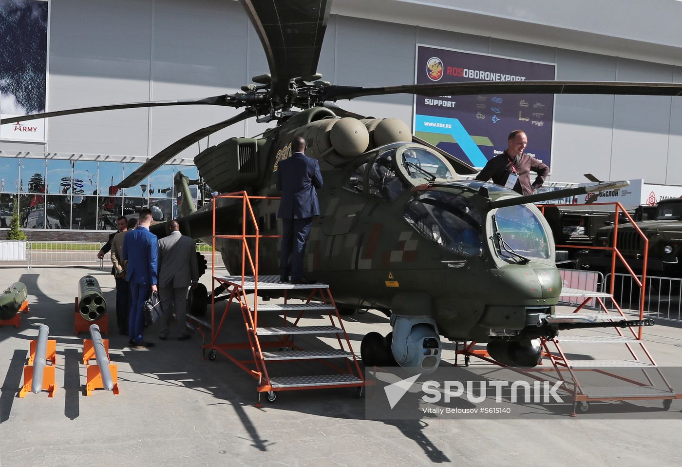 4th Army 2018 International Military Technical Forum. Day three
