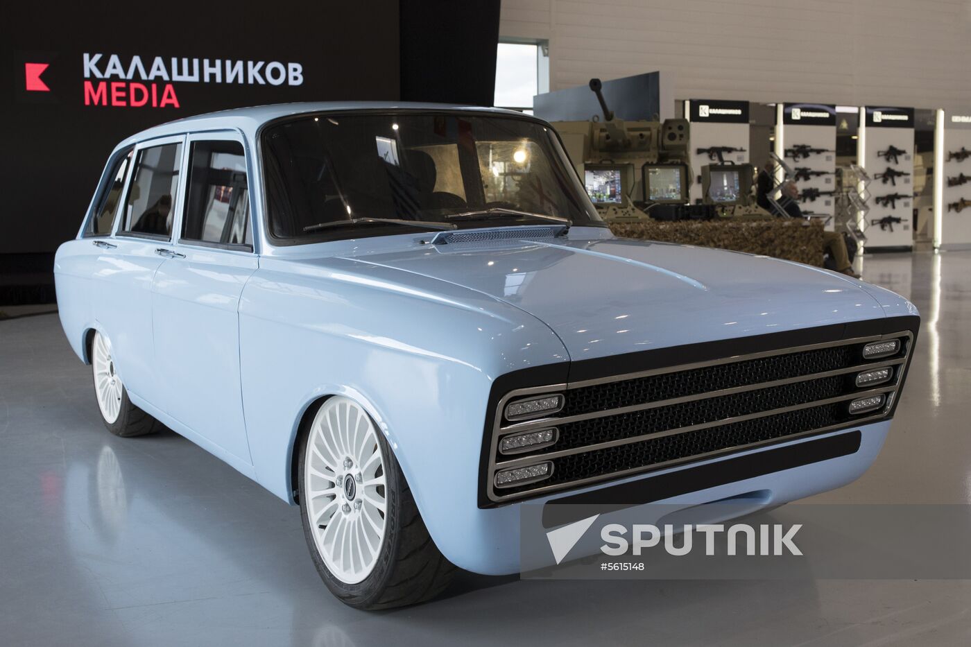 Prototype electric car from Kalashnikov Concern