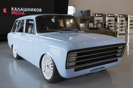 Prototype electric car from Kalashnikov Concern