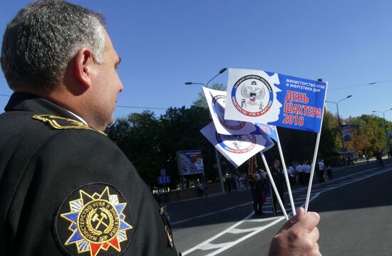 Miner Day celebrated in Donetsk