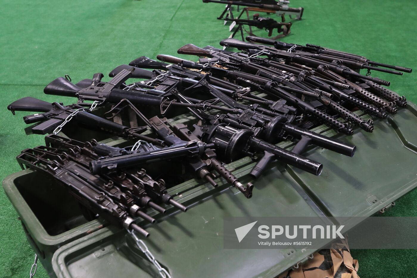 4th Army 2018 International Military Technical Forum. Day three