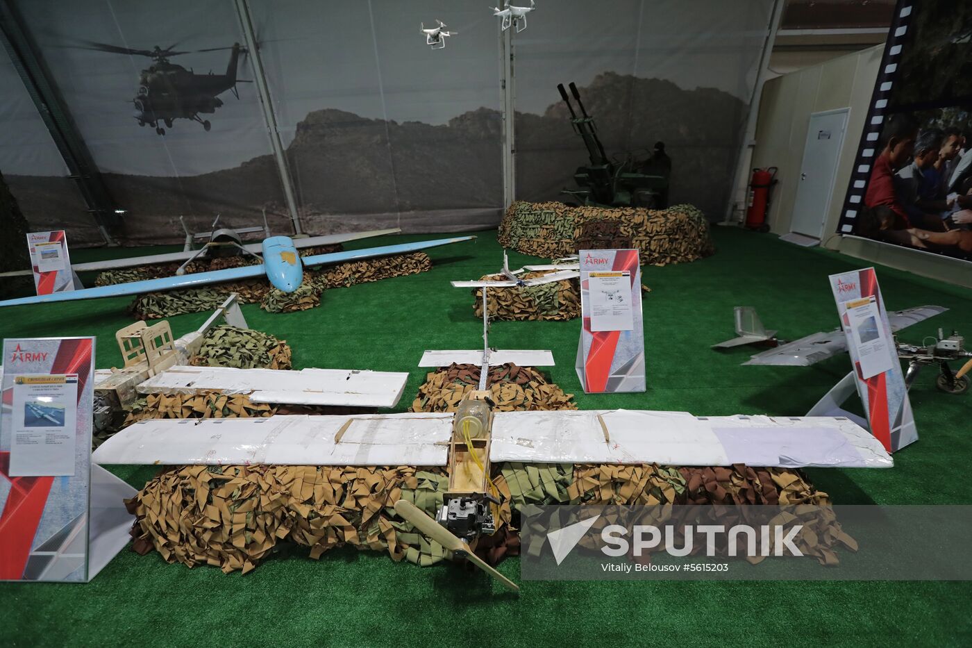 4th Army 2018 International Military Technical Forum. Day three