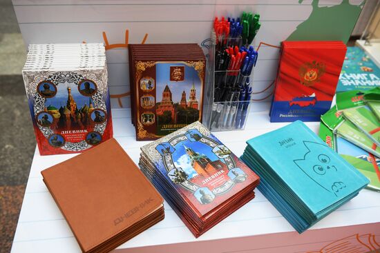 Back-to-school market at GUM Store