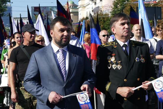Miner Day celebrated in Donetsk