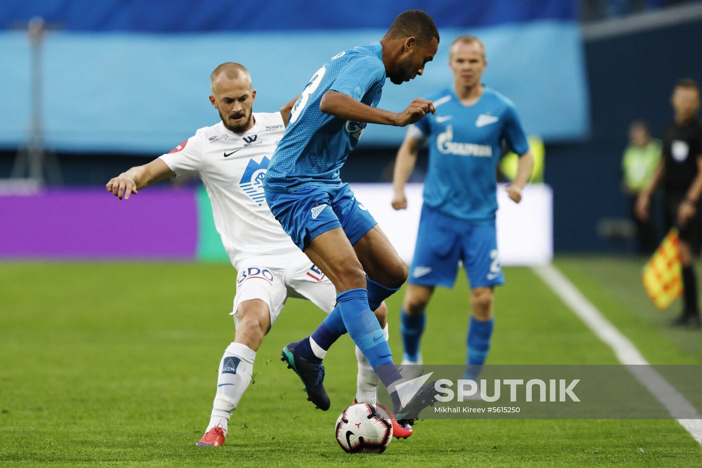Football. UEFA Europe League. Zenit vs. Molde