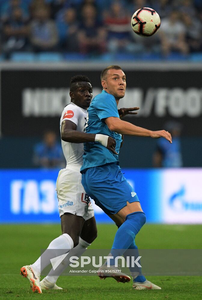 Football. UEFA Europe League. Zenit vs. Molde