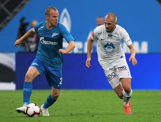 Football. UEFA Europe League. Zenit vs. Molde