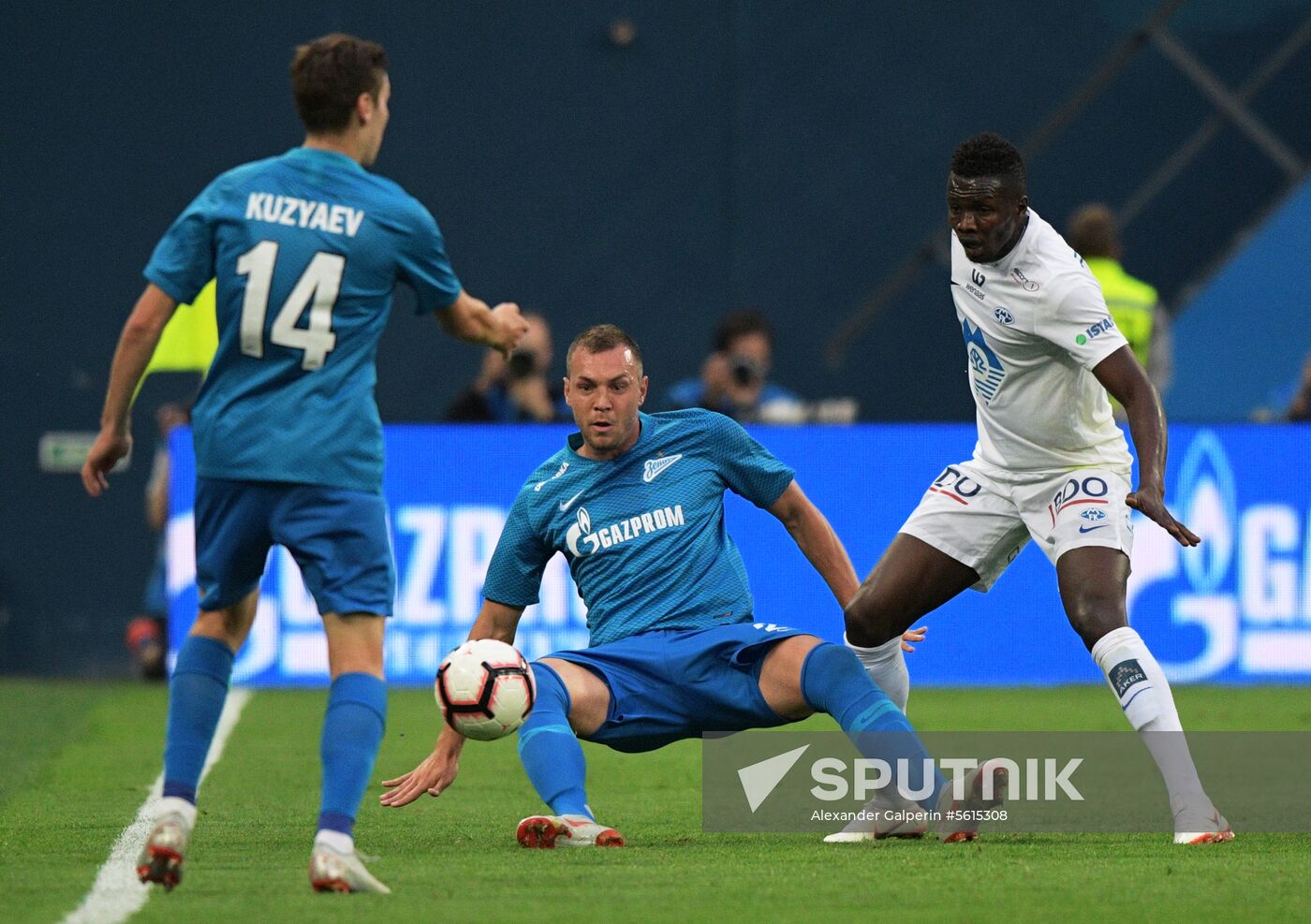 Football. UEFA Europe League. Zenit vs. Molde