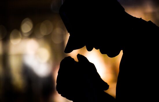 Workshop by ice hockey players Yevgeny Malkin and Ilya Kovalchuk in Moscow