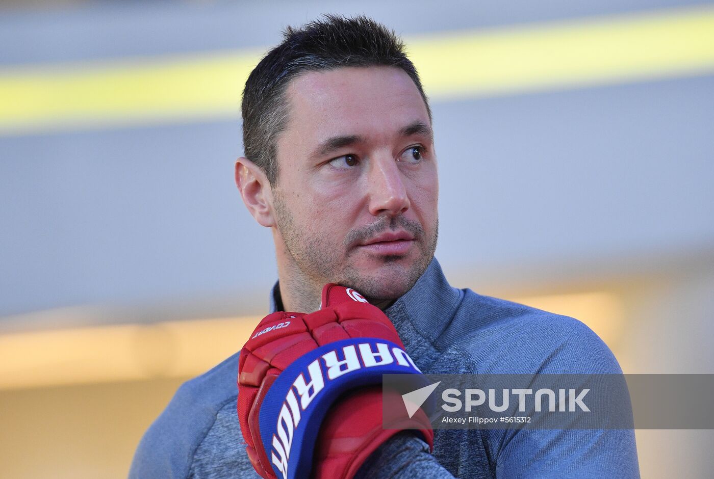 Workshop by ice hockey players Yevgeny Malkin and Ilya Kovalchuk in Moscow