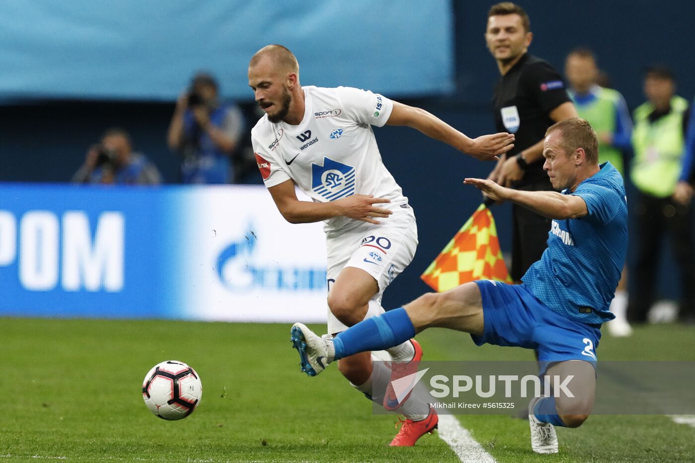 Football. UEFA Europe League. Zenit vs. Molde