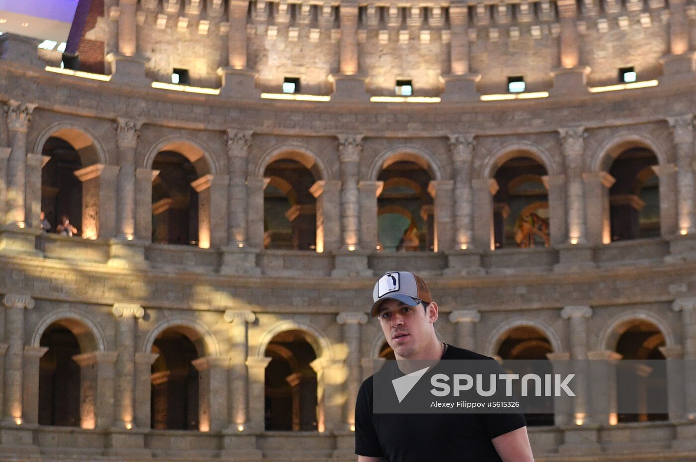 Workshop by ice hockey players Yevgeny Malkin and Ilya Kovalchuk in Moscow