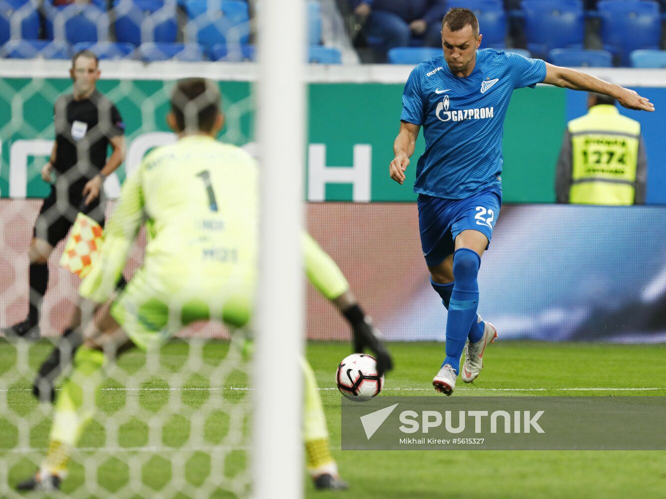 Football. UEFA Europe League. Zenit vs. Molde