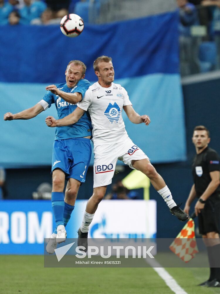 Football. UEFA Europe League. Zenit vs. Molde