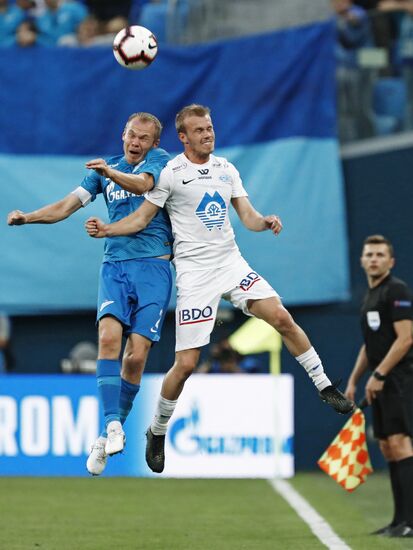 Football. UEFA Europe League. Zenit vs. Molde