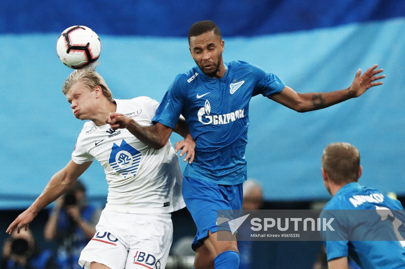 Football. UEFA Europe League. Zenit vs. Molde