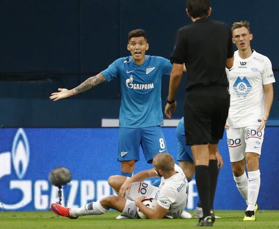 Football. UEFA Europe League. Zenit vs. Molde