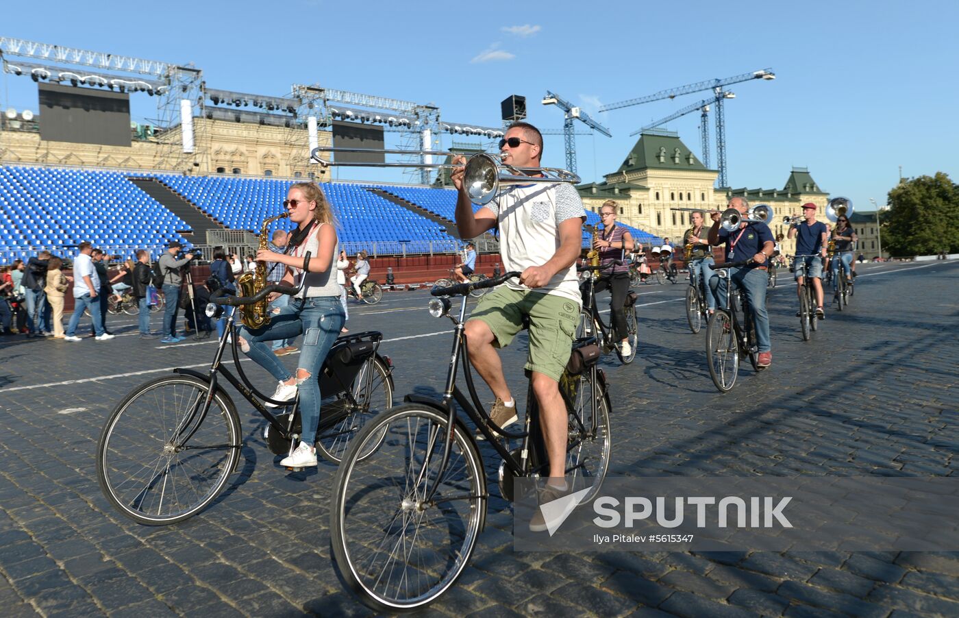 Final rehearsal of Spasskaya Tower festival's opening ceremony