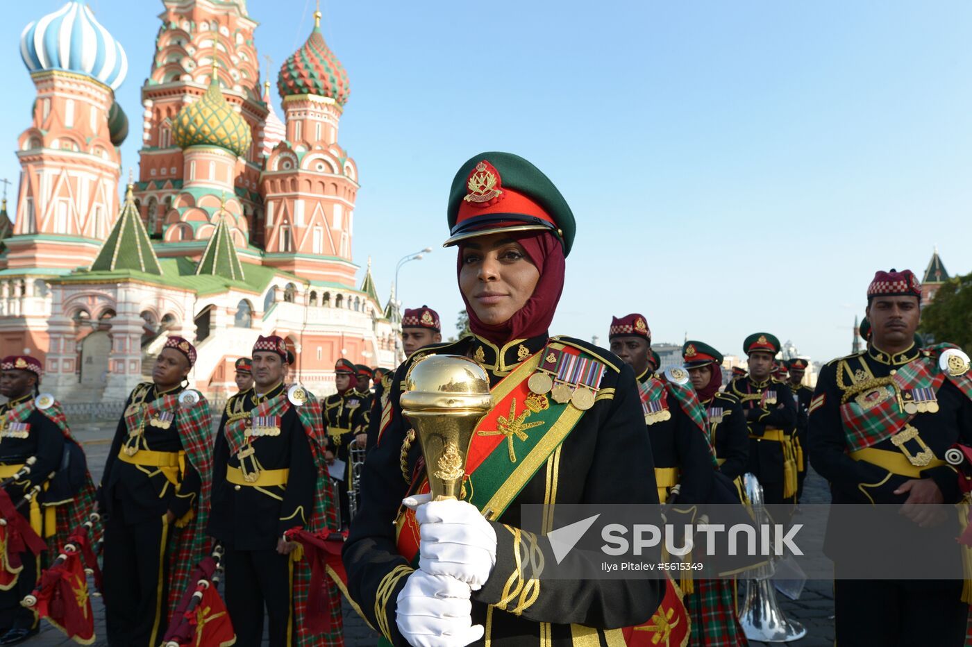 Final rehearsal of Spasskaya Tower festival's opening ceremony