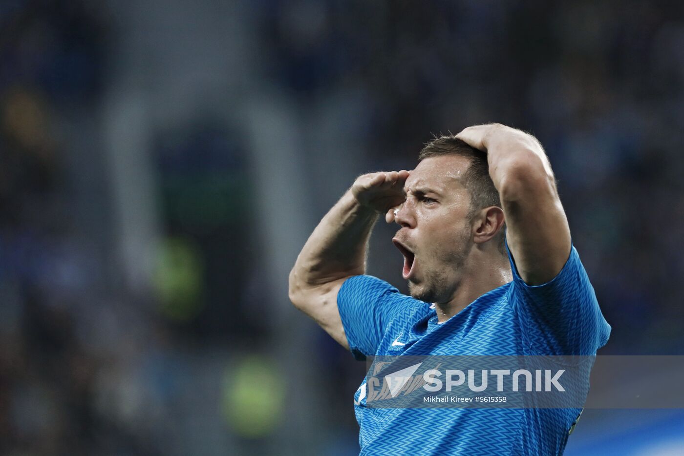 Football. UEFA Europe League. Zenit vs. Molde