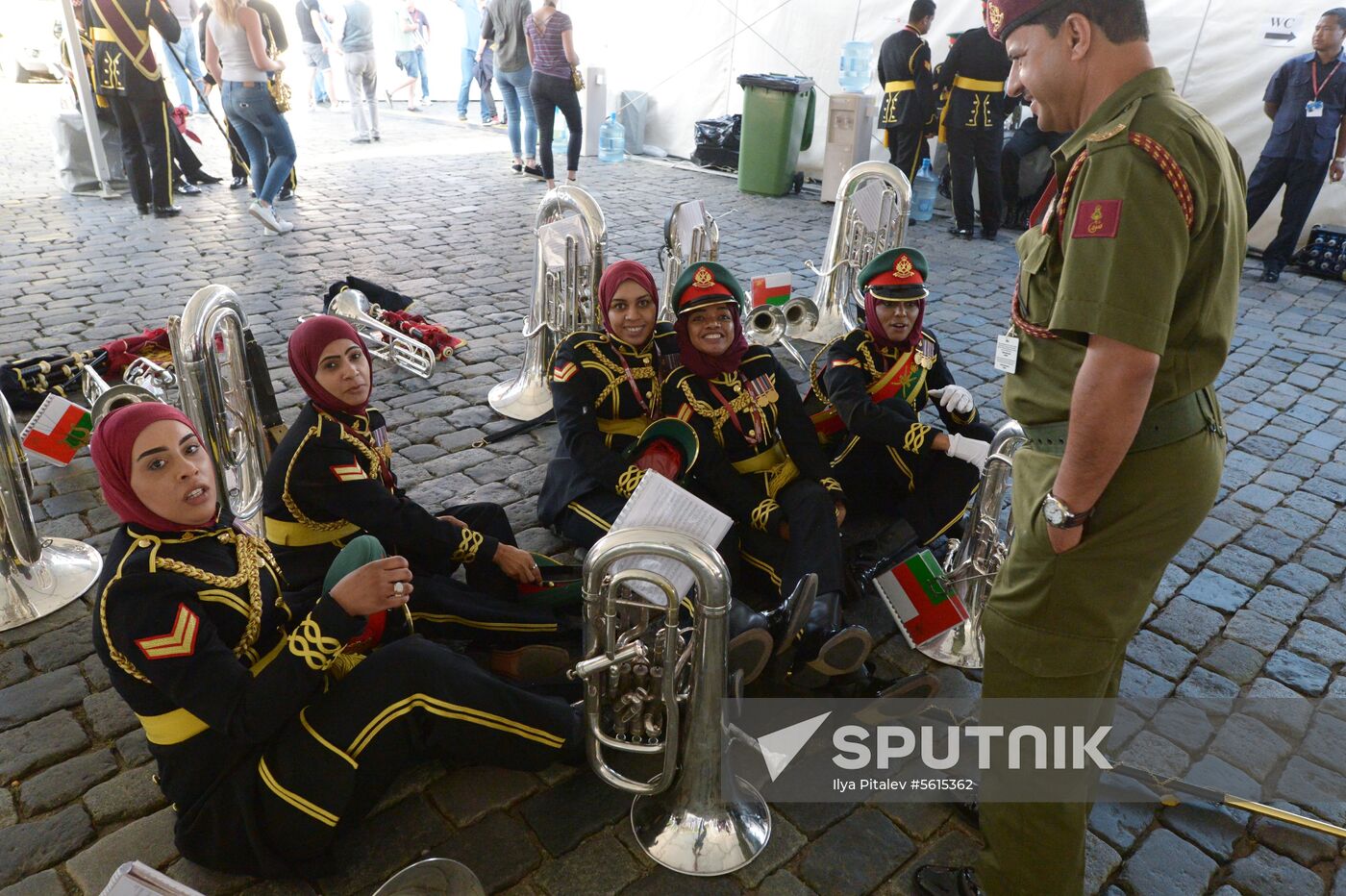 Final rehearsal of Spasskaya Tower festival's opening ceremony
